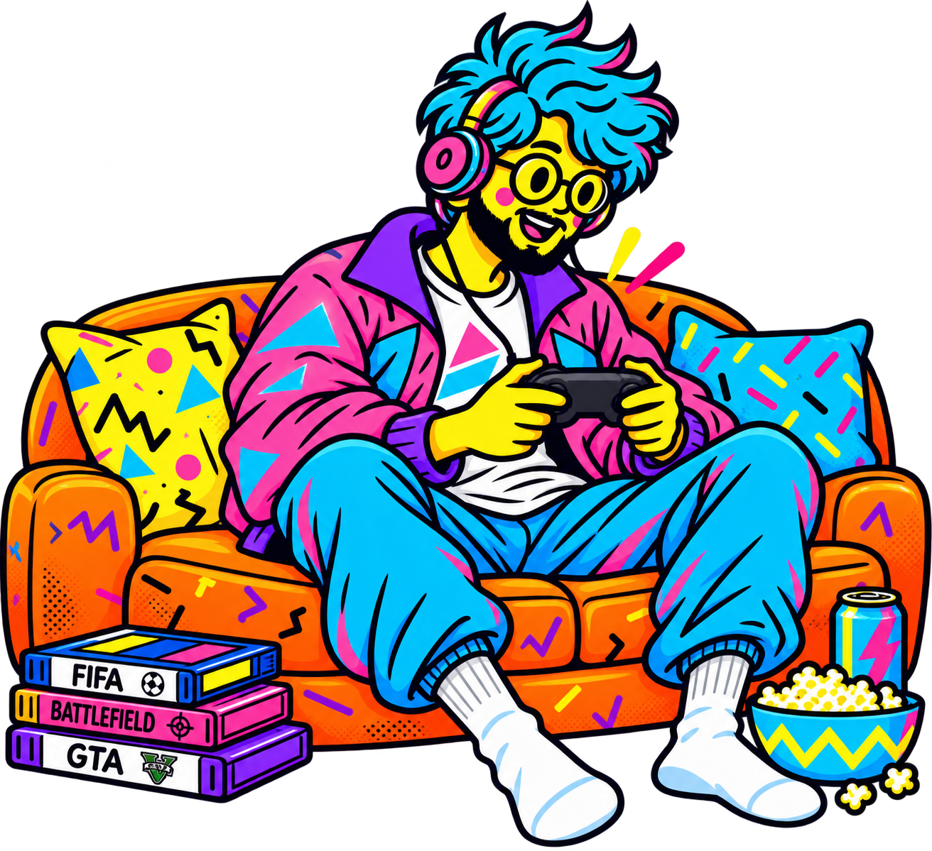 FIFA, Battlefield, GTA couch gaming